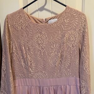 Dusty Pink Formal Maxi Dress